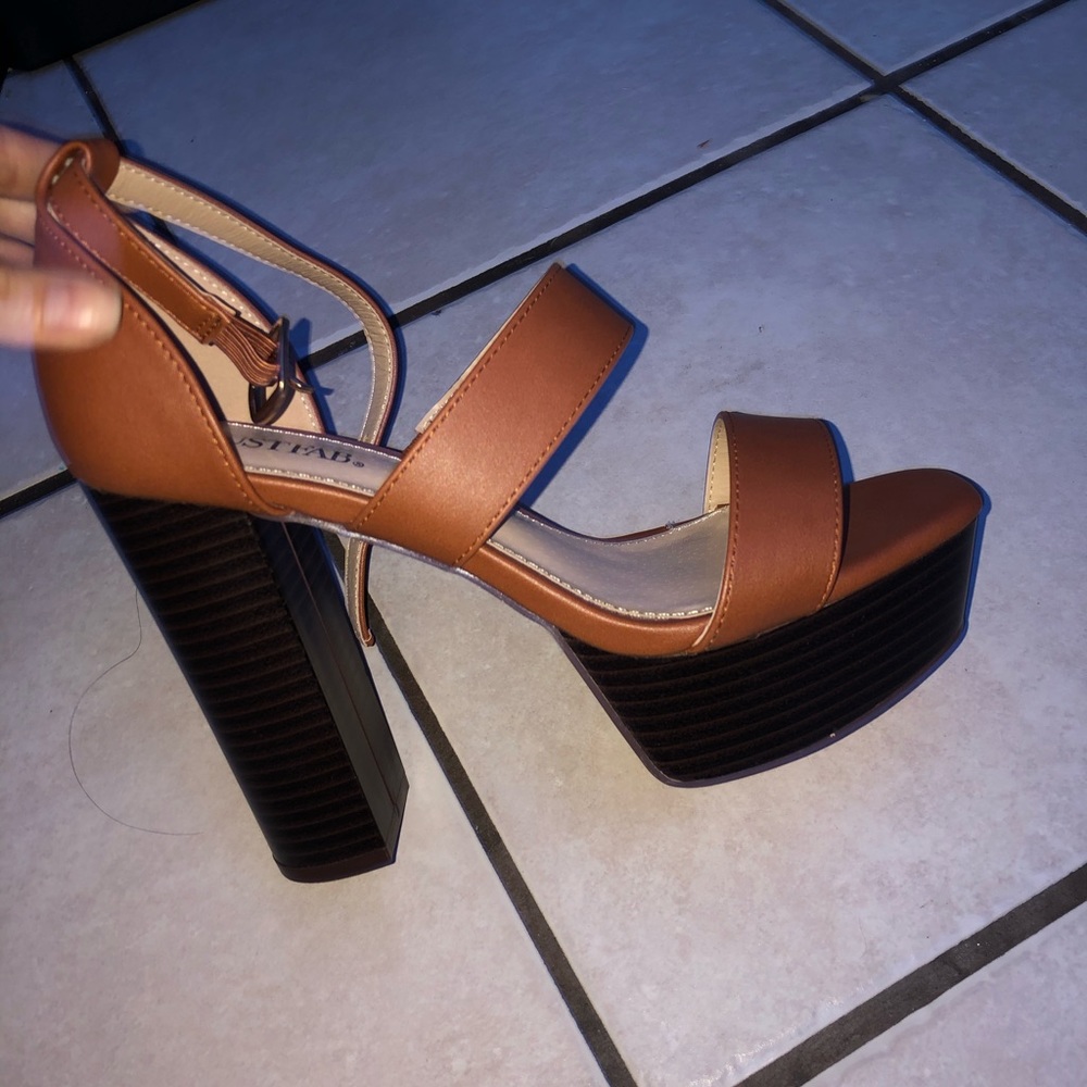 Brown heels